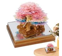 Calendario 2025 Tree House, decorazione da parete naturale, decorazione rustica per casa e ufficio, per gli amanti della natura