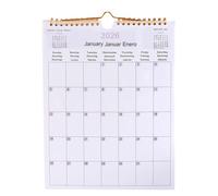Calendario 2026, 12 , multilingue per la casa, planner decorativo moderno per camera da , dormitorio, appartamento, famiglia, scuola, aule, posto di lavoro, soggiorno