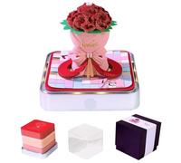 Calendario 2026, 3D Art Calendar Memo Pad 2026, 3D Scultura in carta Calendari Art Memo Pad Notepad, Creativo fai da te strappare 3D Artsy Pads, Calendari 3D per casa ufficio Desktop Decor