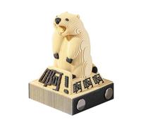 Calendario 2026 Anno 3D Note di Carta Notepad Regalo Intaglio Bunny Bear Calendario Carino Scultura Casa Shark Carta C9O7