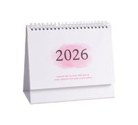 Calendario 2026 - Binding Wire 2025 2026 Pianificatore da scrivania per insegnante, spazio per la scrittura di organizzatore mensile, programma estetico per uffici studenteschi APPARTAMENTO APPARTAMEN