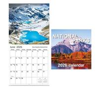 Calendario 2026 | Calendario Mensile Con Immagini Di Paesaggi Splendidi | Motivo a Paesaggio Naturale, Gennaio - Dicembre 2026, Pianificatore per Uso Domestico, Scolastico e Professionale