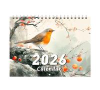 Calendario 2026 | Calendario mensile da parete con illustrazioni di scene - Simpatico calendario per bambini, insegnanti, appartamento, camera da letto, casa, aula, scuola, università, dormitorio