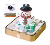 Calendario 2026, carta intaglio note Snowman, calendario 2026, decorazione creativa per blocco note di Natale, soggiorno, camera da, studio, posto di lavoro, scrivania, libreria, casa scuola