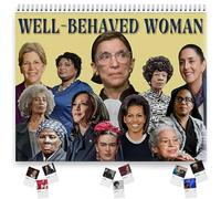 Calendario 2026 con donne ben educate, 28 x 21,6 cm, calendario da parete femminista per celebrare i diritti delle donne e l'empowerment, C-alendar da parete per l'empowerment femminista, regalo