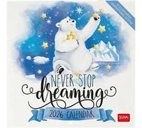 Legami - Calendario da Parete 2026, Aphorisms, Calendario da Muro Piccolo, 12 Mesi e Planner Annuale, in 6 Lingue, Spazio per Note, Segni Zodiacali, Festività Internazionali, 18 x 18 cm