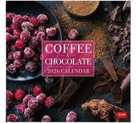 Legami - Calendario da Parete 2026, Coffee & Chocolate, Calendario da Muro Grande, 12 Mesi e Planner Annuale, in 6 Lingue, Spazio per Note, Segni Zodiacali, Festività Internazionali, 30 x 29 cm