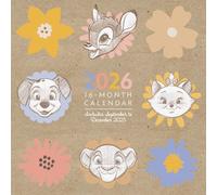 Calendario 2026 da parete disney classics 30 x 30 cm