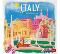 Legami - Calendario da Parete 2026, Italy, Calendario da Muro Grande, 12 Mesi e Planner Annuale, in Inglese, Spazio per Note, Segni Zodiacali, Festività Internazionali, 30 x 29 cm