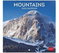 Legami - Calendario da Parete 2026, Mountains, Calendario da Muro Piccolo, 12 Mesi e Planner Annuale, in 6 Lingue, Spazio per Note, Segni Zodiacali, Festività Internazionali, 18 x 18 cm