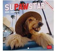 Legami - Calendario da Parete 2026, Supawstar, Calendario da Muro Piccolo, 12 Mesi e Planner Annuale, in 6 Lingue, Spazio per Note, Segni Zodiacali, Festività Internazionali, 18 x 18 cm