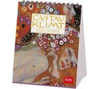 Legami - Calendario da Tavolo 2026, Gustav Klimt, Calendario da Scrivania, 12 Mesi e Planner Annuale, in 6 Lingue, Segni zodiacali, Festività internazionali, 12 x 14.5 cm