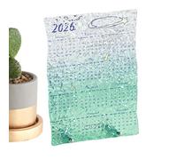Calendario 2026 Pianificatore Artistico Acrilico Trasparente | Calendario Da Ufficio 12 Mesi Organizzazione E Arredamento Per La Pianificazione Quotidiana A Casa, A Scuola O In Ufficio
