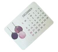 Calendario 2026, Plantable Seed Calendar 2026, 12 Mesii Carta Piantabile, Calendario Di Carta Di Semi Di Germinazione Degradabile, Creativo Estetico Per La Scuola