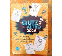 CALENDARIO 2026 UN QUIZ TIRA L'ALTRO refill per calendario da tavolo
