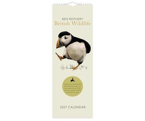 Calendario 2027 Ben Rothery British Wildlife Slim