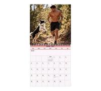 Calendario 2027 Divertente Pianificatore Con Stampe Di Cani E Persone,