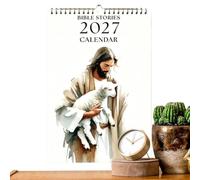 Calendario 2027 Gen - Dic 2027 Calendario Storie Bibliche Cristiane Da