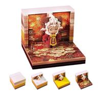 Calendario 2027 Temporel Blocco Note Decorazione Tavolo Forma Pecora | Blocco Note Art 3D Per Libero Insegnanti Donne Uomini Compleanno Appartamento Vacanze Ufficio Casa Camera