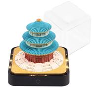 Calendario 3D 2025, motivo: anguria, blocco appunti 3D, 8,7 x 8,7 x 6 cm, calendario da strappare, regalo per Natale, giorno del Ringraziamento, San Valentino (tempio del cielo)