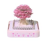 Calendario 3D 2026-3D Memo Pad Art Sticky Notes | Time Piece Carving Notepad con custodia in acrilico per il Ringraziamento, Natale, inaugurazione della casa, ufficio, decorazione scrivania