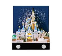 Calendario 3D 2026, calendario 2026, con 52 calendari settimanali per il 2026, libro magico e simpatico gufo intagliato in carta, adatto per decorazione scrivania di stanza e ufficio, regalo (castello