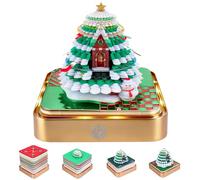 Calendario 3d 2026, Calendario 2026 Del Pezzo Del Tempo, Scultura Calendari a Strappo, Blocco Note 3D, Carta Per Incisioni Fai Da Te Per Casa, Ufficio, Scuola, Studio(Albero di Natale)