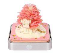 Calendario 3D 2026 - Flower Away Notepad Calendar 2026 | Memo Pad Arts & Crafts Accessori Scrivania | Planner Mensile Per Compleanno Natale Bambini Adulti In Ufficio Domestico Pianifica