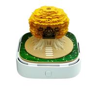 Calendario 3D 2026 - Fortune Tree House Sticky Notes | Nota di permanenza creativa | Design decorativo artistico | Studiare il tema del soggiorno | Utilizzo dell'armadio d'ingresso | Tabletop U