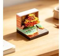 Calendario 3D 2027 Blocco Note A Forma Di Albero Con Luce LED