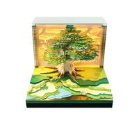 Calendario 3D 2027 Blocco Note A Forma Di Albero Illuminato
