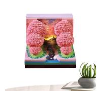 Calendario 3D a strappo 2027 Blocco Note A Forma Di Albero Con Luce LED