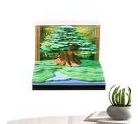 Calendario 3D a strappo 2027 Decorazione Da Scrivania A Forma Di Albero Con