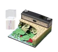 Calendario 3D - Calendario A Strappo 8x8x4 Cm 2026, Blocco Note 3D, Blocco Note A Strappo Con Scatola Espositiva | Appunti Di Carta Da Scrivania Per La Pianificazione Della Gestione Del Programma Quot