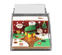 Calendario 3D - Christmas Desk Notepad Planner Organizer, Creative Paper Acrylic Schedule Manager, Festive Sticky Note Calendar For Home Office Classroom Kitchen, Holiday Chore Tracking Time