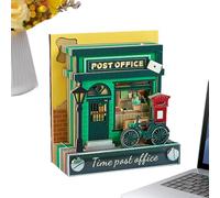 Calendario 3D con Memo,Note Adesive Decorative da Scrivania - Calendario di Carta 3D da Scrivania | per Ufficio Scuola Dormitorio Appartamento Camere Compleanno Regalo