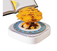 Calendario 3D Da Scrivania 2026 | Blocco Appunti Albero e Mestieri | Calendario Da Scrivania 3D Arte Cartacea Blocco Note - Per Casa Ufficio Scuola Università Insegnante Studente Bambini