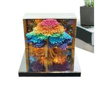 Calendario 3D da scrivania | Calendario di Carta Artistica 52 Settimane 2026 | Blocco note Decorativo Pianificatore di Eventi | Per Casa Ufficio Scuola Ringraziamento Natale