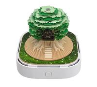 Calendario 3D,Fortune Tree House 2026 Calendario da Scrivania - Blocco Appunti da Tavolo Decorativo Creativo per Studio Soggiorno Ingresso Regalo Adulti Amici