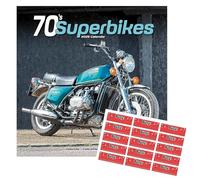 Calendario 70's Superbikes 2026 con Adesivi Organizzativi