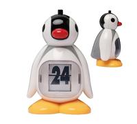 Calendario a forma di pinguino, decorazione creativa a forma di animale, decorazione retrò per compleanno, soggiorno, casa, amici, decorazione artistica