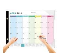 Calendario A Secco 2026 - Pianificazione Del Mese Della Lavagna, Pianificazione Del Mese Con Marcatore, 2026 -giugno 2027 Pianificatore Murale Della Lavagna Calendario Mensile | Pianificatore Mensile