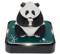 Calendario a strappo 3D 2026 Natale, 365 giorni, calendario da scrivania con base lampada, Time Piece Calendar 2026, carta artistica scultura, per quaderni creativi, regali di (Panda)