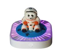 Calendario a strappo, con panda e appunti, carta leggera attivata al tocco, creativo 3D, con luci, per scrivania, ufficio, casa, Natale, stagione natalizia, ufficio
