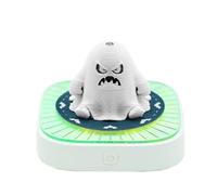 Calendario a strappo - Memo Pad 3D a strappo con fantasma calendario pianificazione con luce LED, decorazione da scrivania, accessorio per la pianificazione degli orari per camera da letto mensola