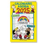 : Calendario Agenda Peanuts 2025 - Prodotto Ufficiale - Cm 29X44