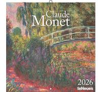 Calendario Alpha MONET 2026 30.2 x 0.6 x 30.4 cm