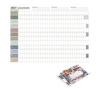 Calendario annuale 12, di Grande Formato, Spessa e a Doppia Faccia