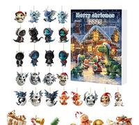 Calendario Avvent 2025 di Broadway Show Classic, 24 giorni Conto alla rovescia di Natale 2D Regalo sospeso in Acrilico per fan, ragazze e amici (b) festa decorativa | Holiday Holiday Surprise Students