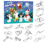 Calendario Avvento 2024 Divertenti Giochi Puzzle Per Bambini, Regali Natale Calze Riempitive Per Bambino E Bambine Giocattoli Festa Di Compleanno Regali Di Novità Per Uomini Donne Papà Giochi Famiglia